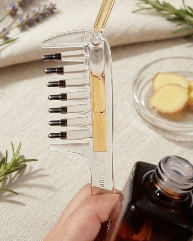 Hair Oil Applicator Comb – FREE Delivery | Parcel Open Allowed | BUY 1 GET 1 FREE