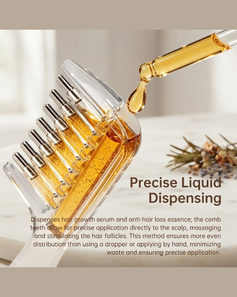 Hair Oil Applicator Comb – FREE Delivery | Parcel Open Allowed | BUY 1 GET 1 FREE