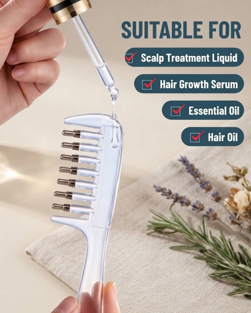 Hair Oil Applicator Comb – FREE Delivery | Parcel Open Allowed | BUY 1 GET 1 FREE