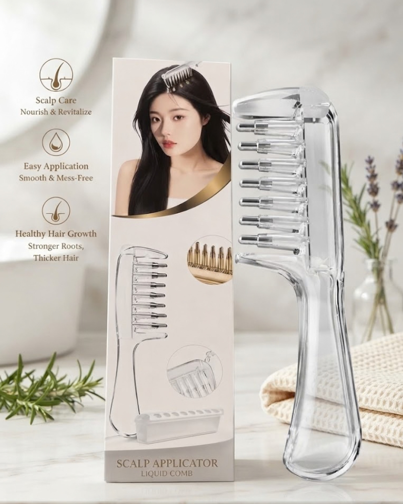 Hair Oil Applicator Comb – FREE Delivery | Parcel Open Allowed | BUY 1 GET 1 FREE